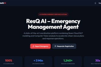 ResQ AI: Intelligent Disaster Response Platform