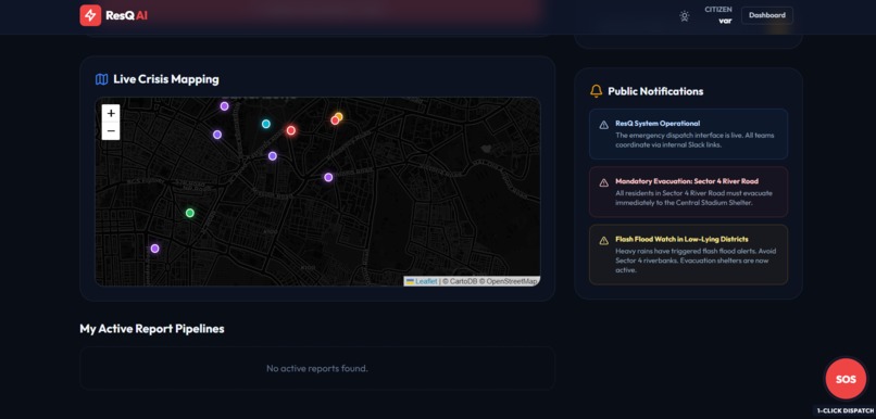 ResQ AI: Intelligent Disaster Response Platform – screenshot 3