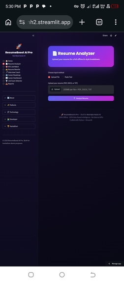 ResumeBoost AI – screenshot 2