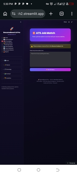 ResumeBoost AI – screenshot 3