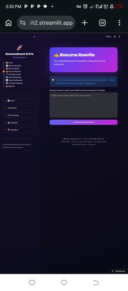 ResumeBoost AI – screenshot 5