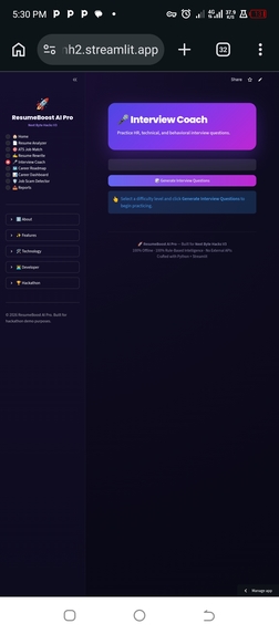 ResumeBoost AI – screenshot 4