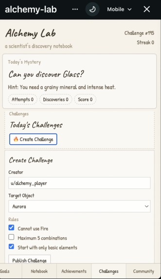 Alchemy Lab – screenshot 1