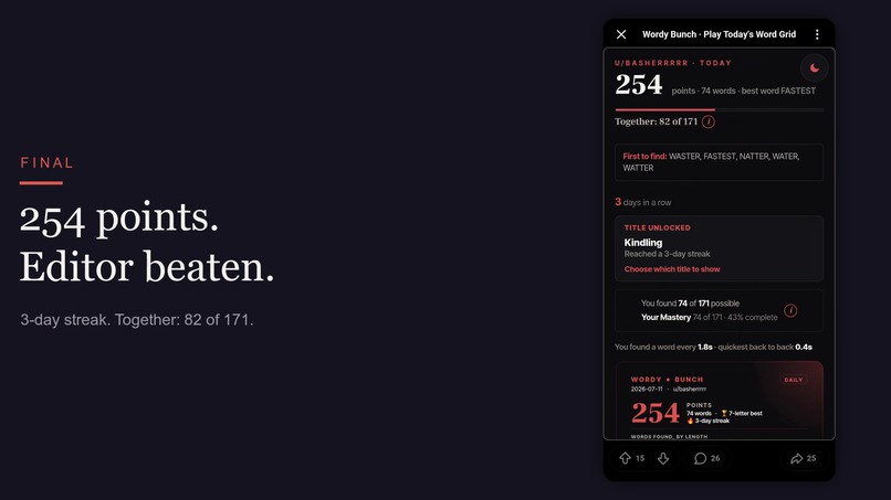Wordy Bunch – screenshot 3