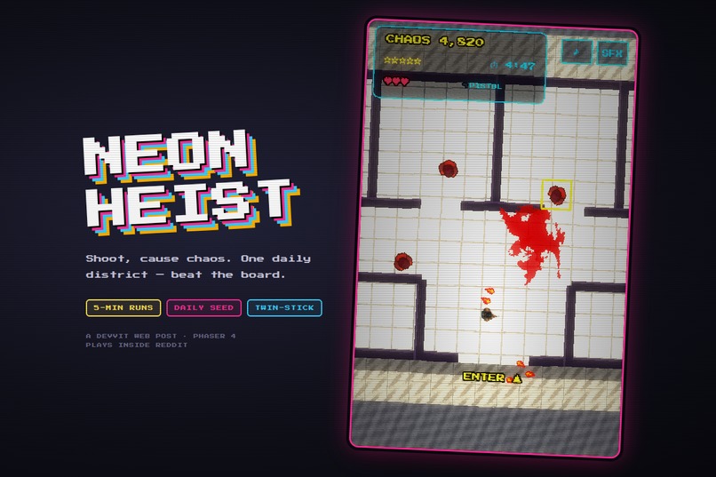 Neon Heist – screenshot 1