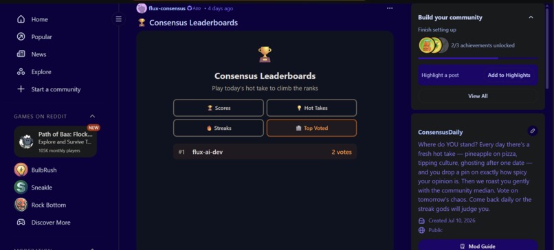Consensus – screenshot 5