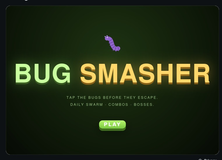 Bug Smasher – screenshot 1
