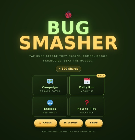 Bug Smasher – screenshot 2