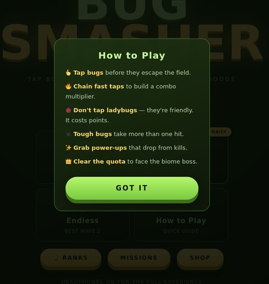 Bug Smasher – screenshot 5