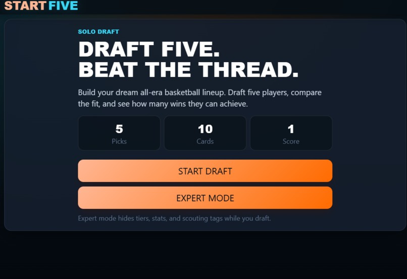 Start 5 – screenshot 4