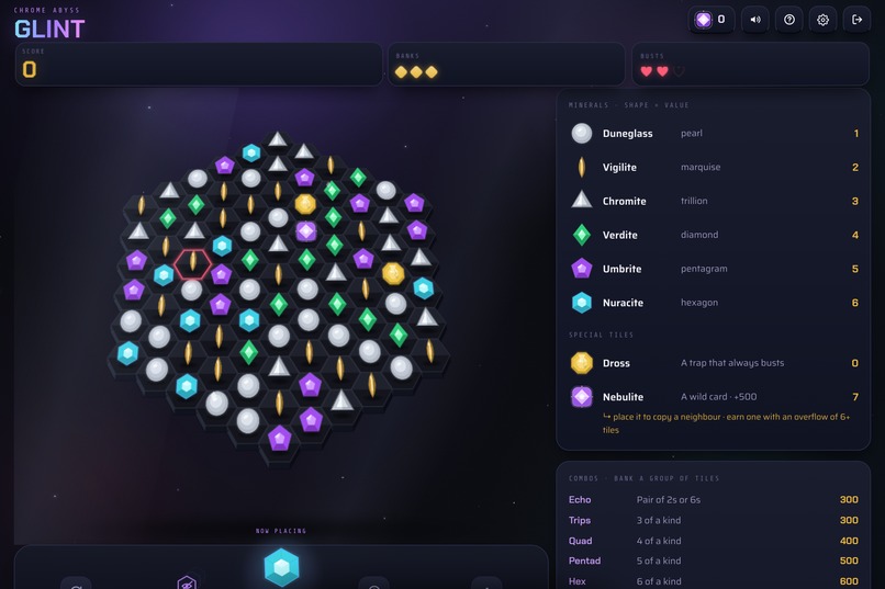 Chrome Abyss: Glint – screenshot 2