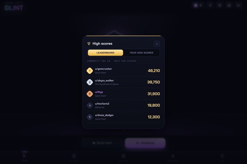 Chrome Abyss: Glint – screenshot 4