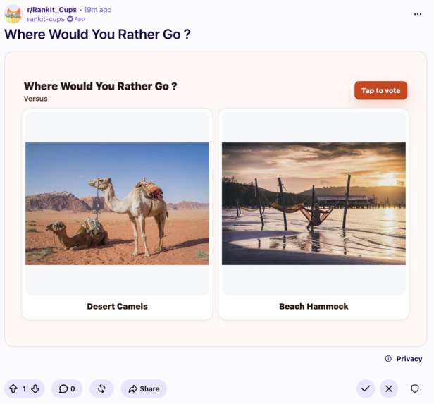 Rank It – screenshot 1