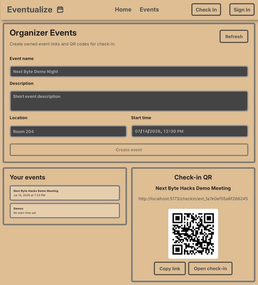 Eventualize – screenshot 2