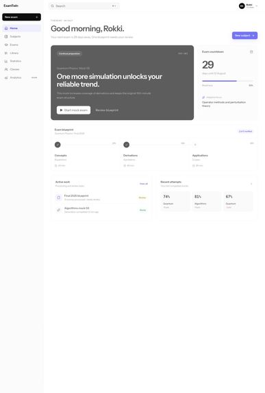 ExamTwin – screenshot 2