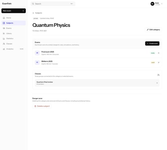 ExamTwin – screenshot 3