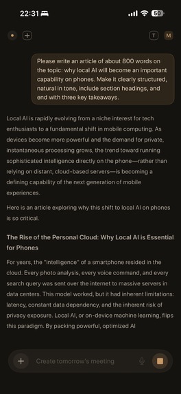 PhoneClaw: Local AI Agent for Your Phone – screenshot 3