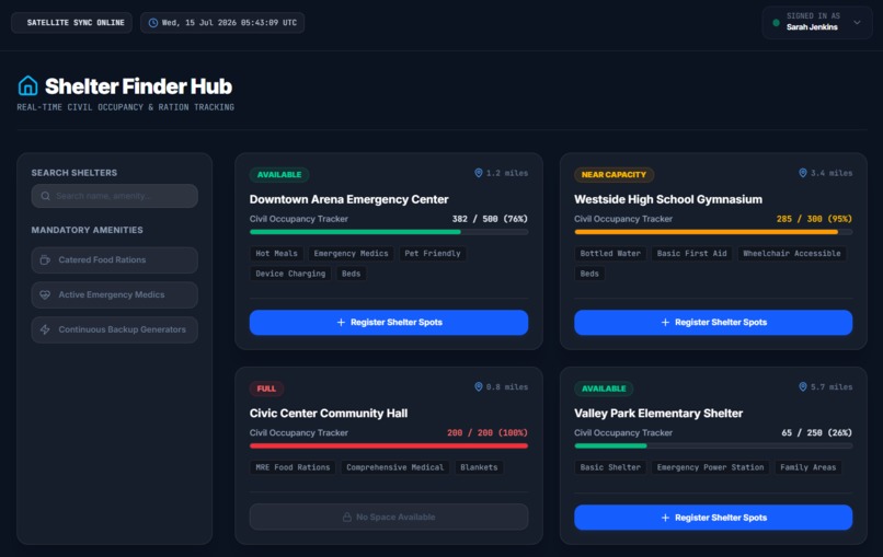 ResQ – Disaster Response Intelligence Platform – screenshot 2