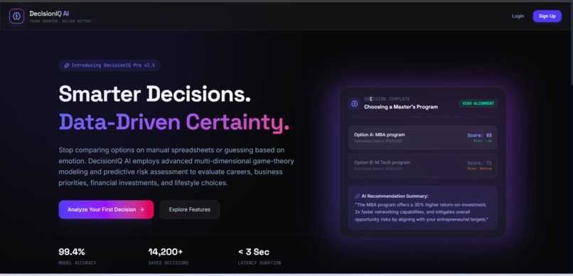 Decision IQ AI – screenshot 1