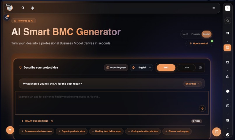 Hadinatech AI — From Idea to Strategy – screenshot 5