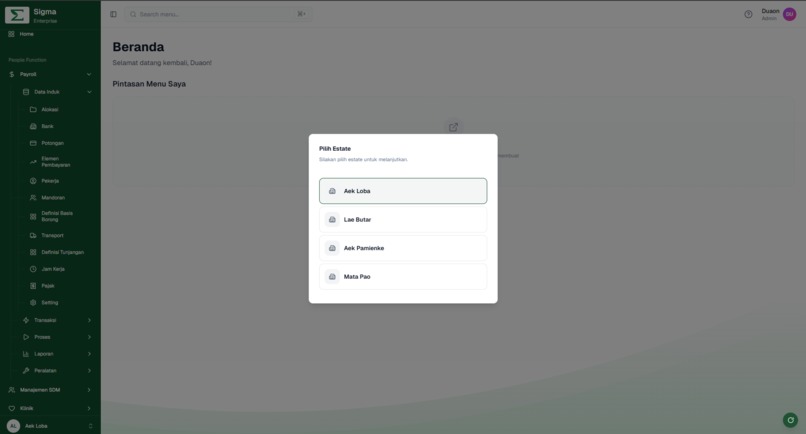 Payroll – screenshot 1