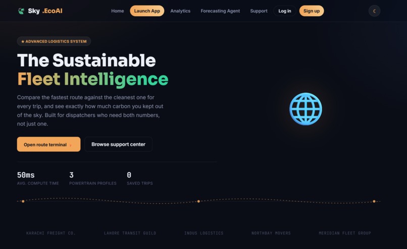 Sky-EcoAI: Intelligent Environmental Diagnostic Dashboard – screenshot 4