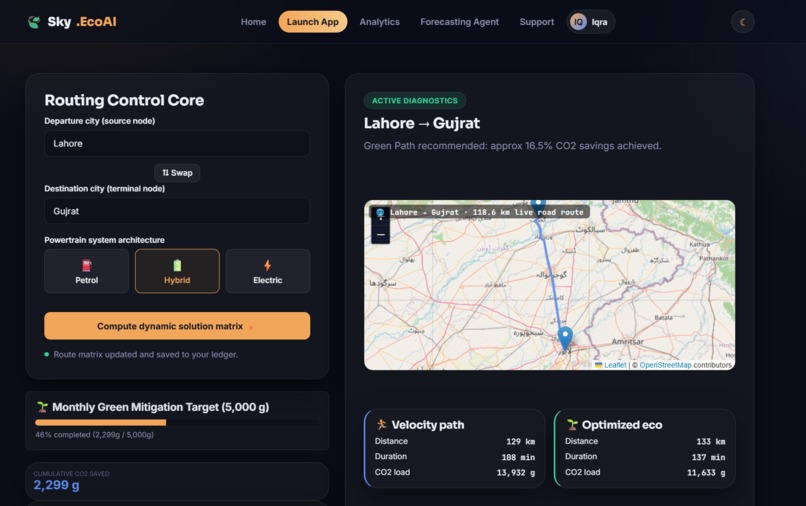 Sky-EcoAI: Intelligent Environmental Diagnostic Dashboard – screenshot 12