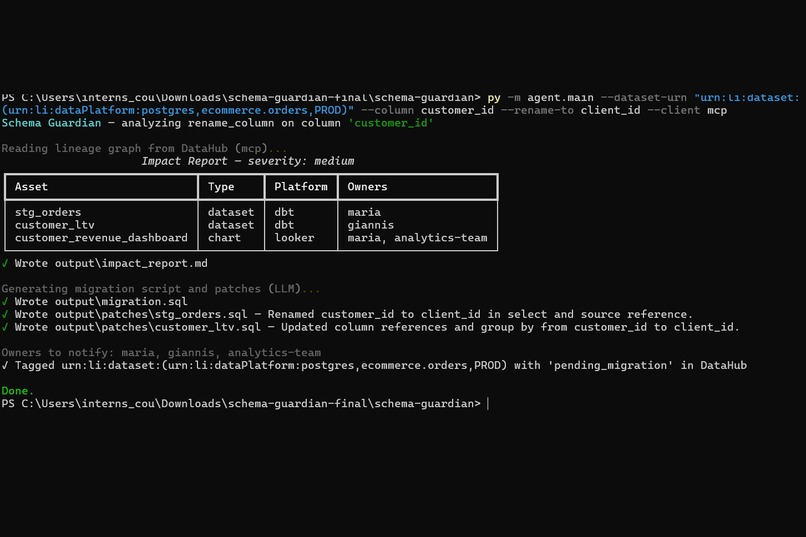 Schema Guardian – screenshot 3