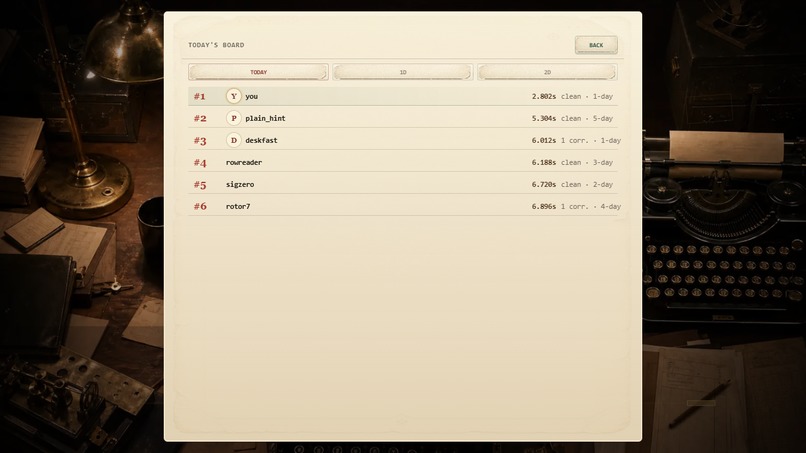 Enigma Desk – screenshot 1