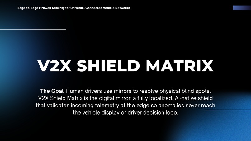 V2X Shield Matrix – screenshot 1