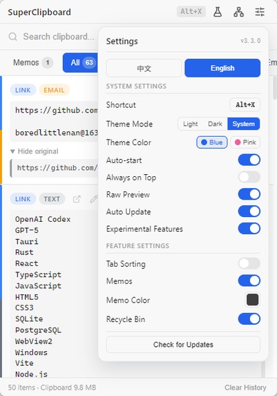 SuperClipboard – screenshot 5