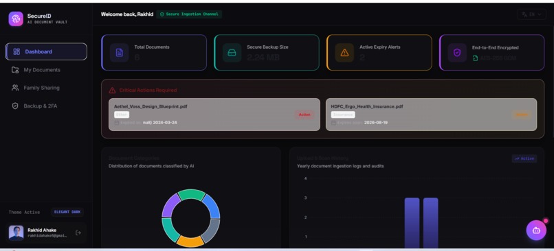 AI-Based Digital Identity & Document Assistant – screenshot 1