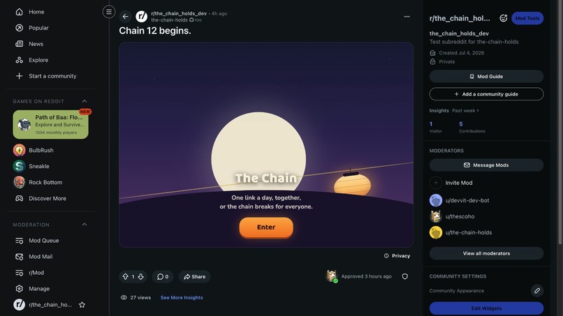 The Chain – screenshot 1