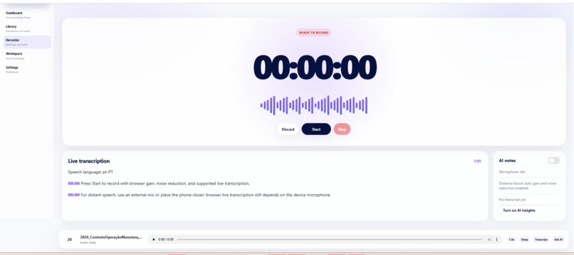 DocVoice – screenshot 3