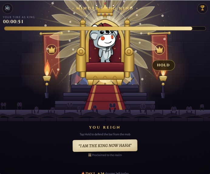 Minute-Long King – screenshot 1