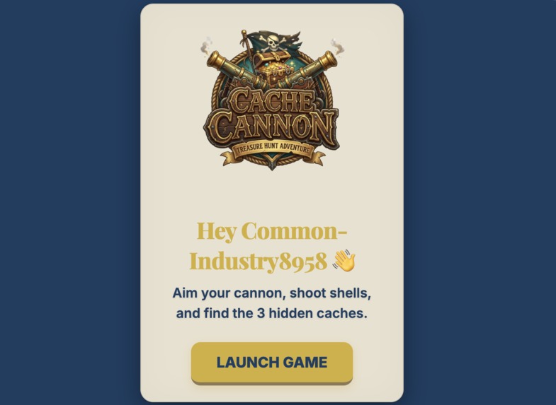 Cache Canon – screenshot 1