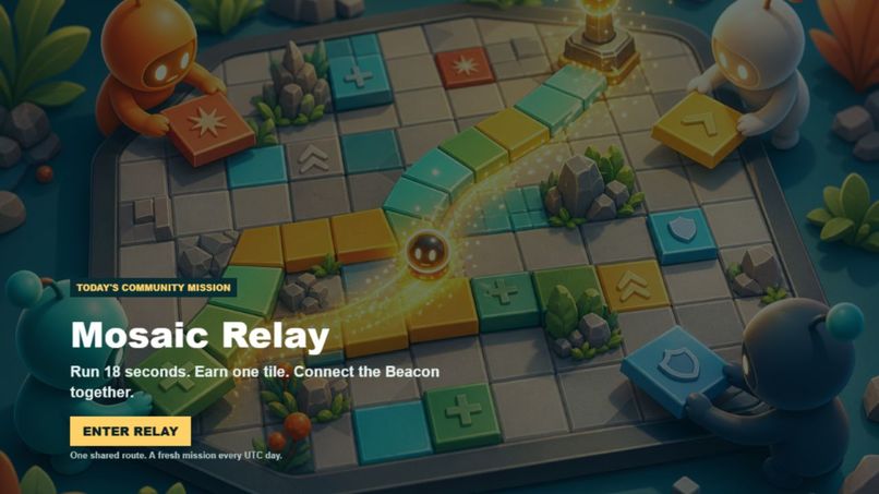 Mosaic Relay – screenshot 4