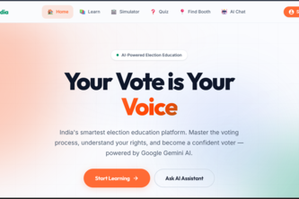 VoteWise India – AI-Powered Election Awareness Platform