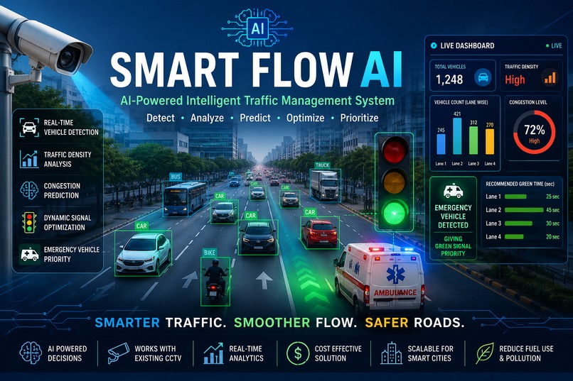 Smart Flow AI: Intelligent Traffic Management – screenshot 1