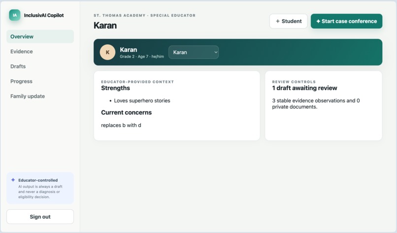 InclusivAI Copilot – screenshot 1