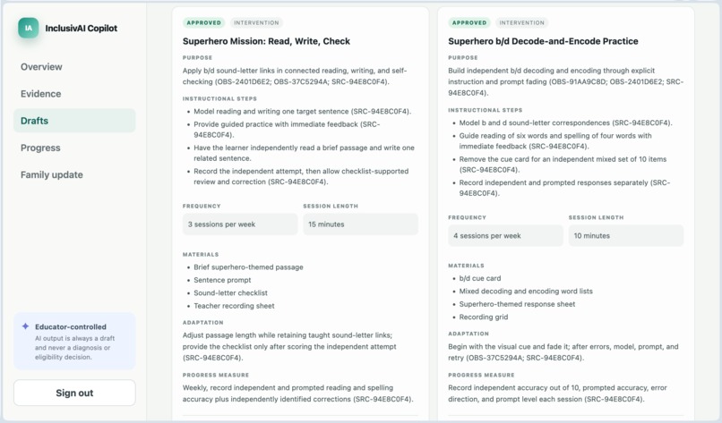 InclusivAI Copilot – screenshot 4