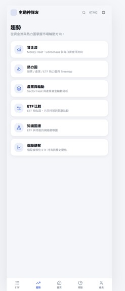 ActiveETF – screenshot 2