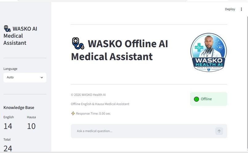 Wasko_Offline_Health_AI – screenshot 3
