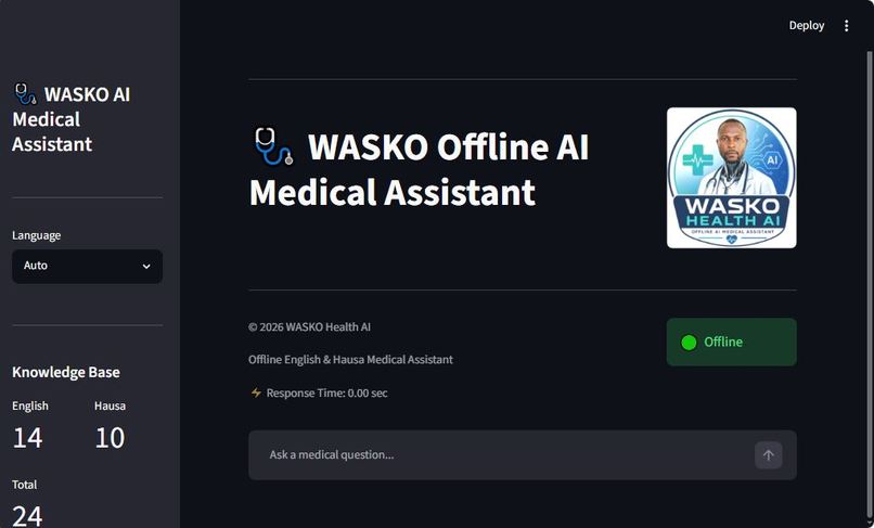 Wasko_Offline_Health_AI – screenshot 2