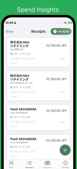 Snap Tally — Travel Expenses Made Simple – screenshot 2