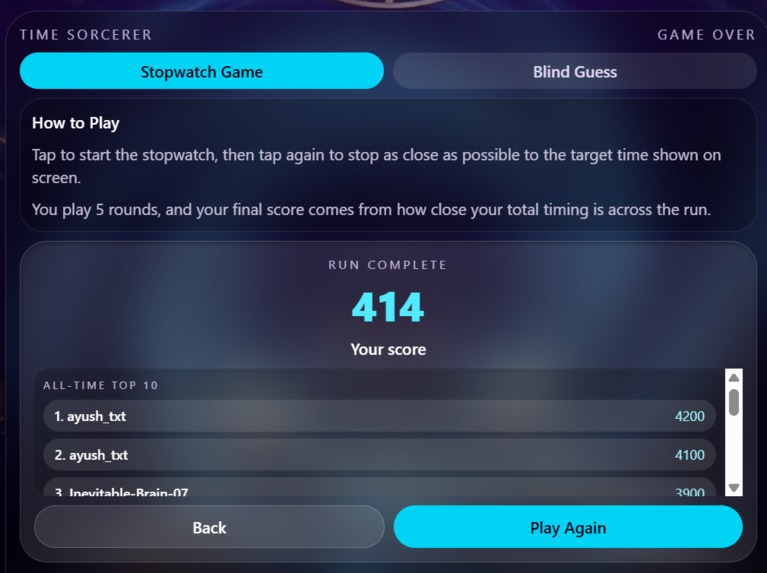 Time Sorceror – screenshot 2