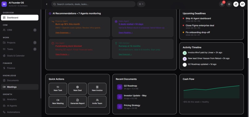 AI Founder OS – screenshot 3