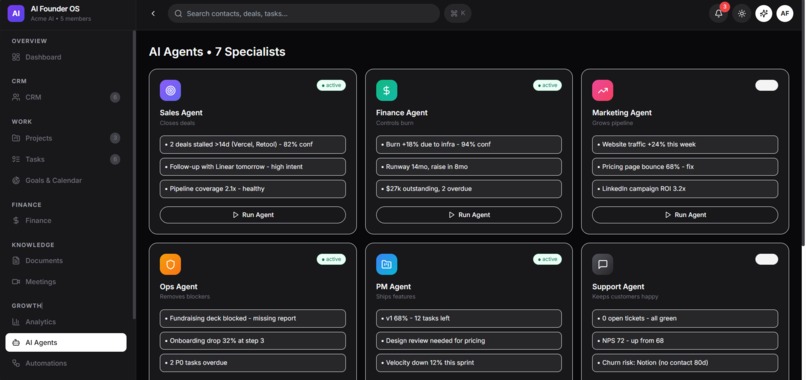 AI Founder OS – screenshot 6