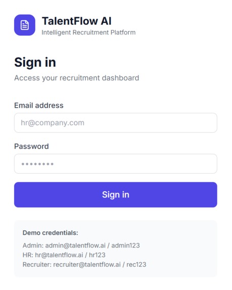 MultiAgent Recruitment Intelligence Platform with Datahub – screenshot 1
