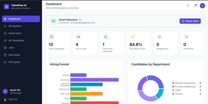  MultiAgent Recruitment Intelligence Platform with Datahub – screenshot 4
